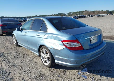 2010 Mercedes-Benz C 300 Sport from USA, damaged, VIN WDDGF5EB6AR095509